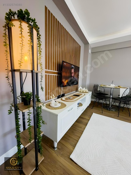 Gold Cıty 'den 1+1 60 M2 Eşyalı Deniz Manzaralı Kiralık Daire — fotoğraf 4
