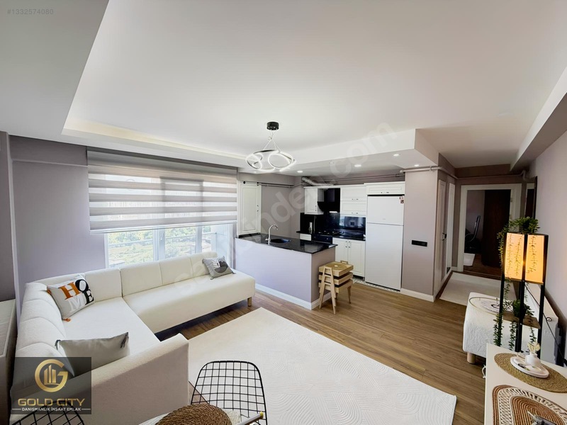 Gold Cıty 'den 1+1 60 M2 Eşyalı Deniz Manzaralı Kiralık Daire — fotoğraf 6