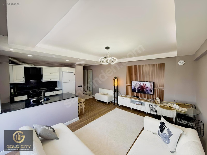 Gold Cıty 'den 1+1 60 M2 Eşyalı Deniz Manzaralı Kiralık Daire — fotoğraf 7