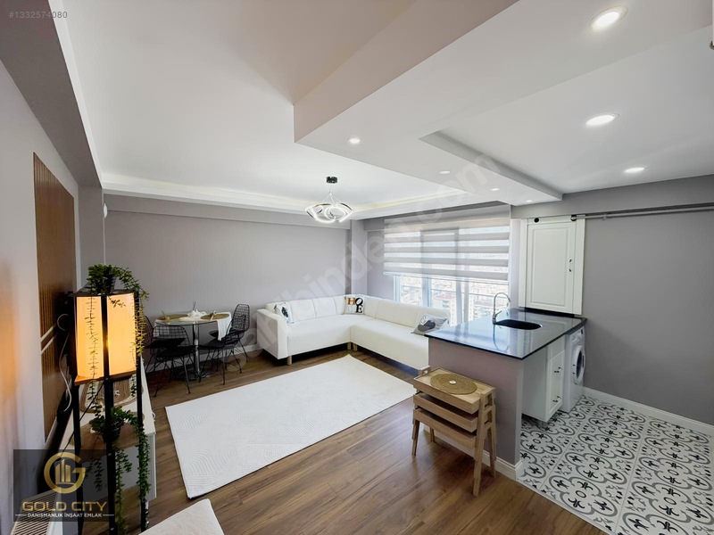 Gold Cıty 'den 1+1 60 M2 Eşyalı Deniz Manzaralı Kiralık Daire — fotoğraf 9