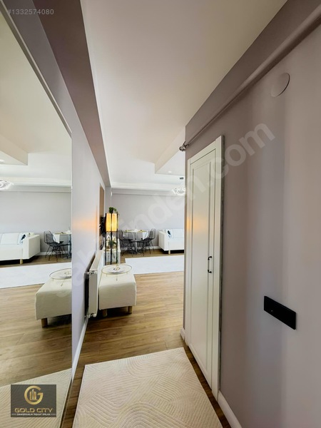 Gold Cıty 'den 1+1 60 M2 Eşyalı Deniz Manzaralı Kiralık Daire — fotoğraf 13
