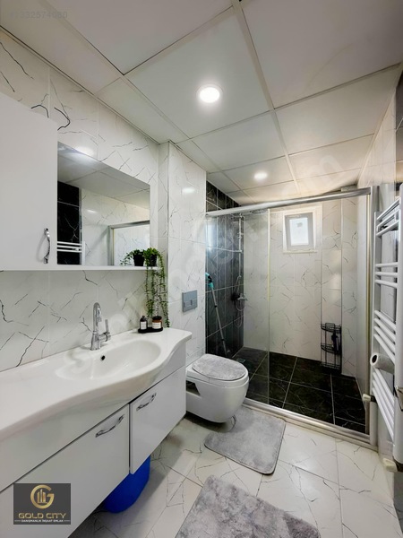 Gold Cıty 'den 1+1 60 M2 Eşyalı Deniz Manzaralı Kiralık Daire — fotoğraf 15