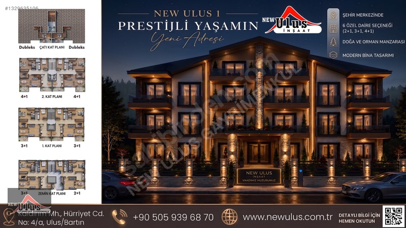 New Ulus Gayrimenkul'den Satılık Projeden Lüks Daireler — fotoğraf 2