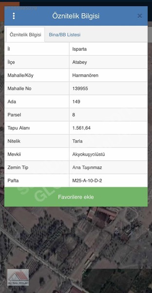 Global'Den Harmanörende Köy İçinde Fırsat Arazisi