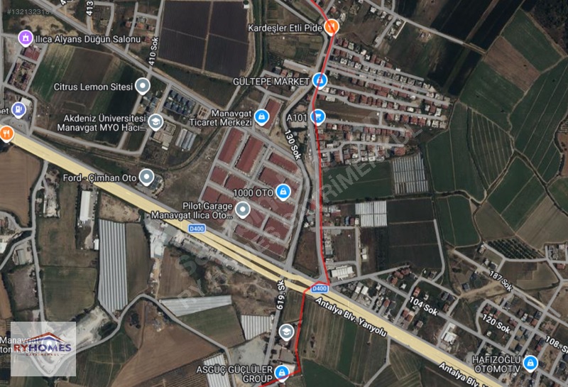 Manavgat Ticaret Merkezi'nde Satılık 90m² Asma Katlı Dükkan — fotoğraf 6