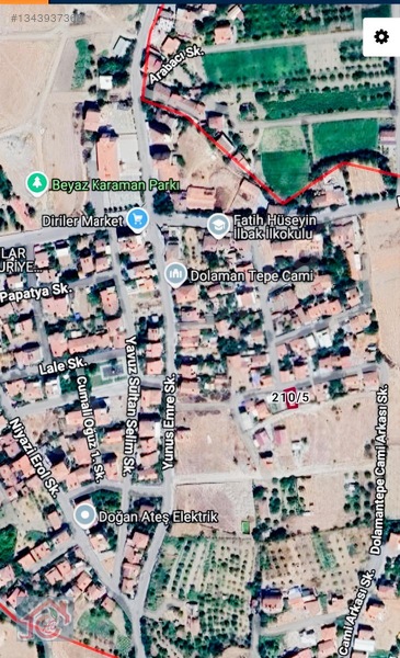 Eski Malatya Dolamantepede Satılık İmarlı Arsa — fotoğraf 3
