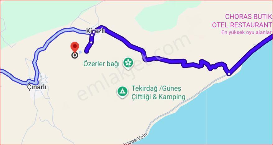 Şarköy Kirazlı Mah’de Müstakil Parsel Bağ & Bahçe Arazisi (ada 235 / Parsel 20) — fotoğraf 5
