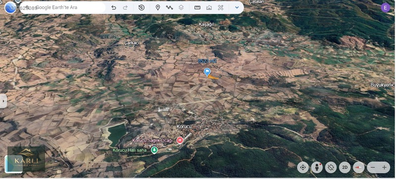 Balıkesir İvrindi Korucu'da Kadastral Yolu Olan 10.199 M²satılık — fotoğraf 7
