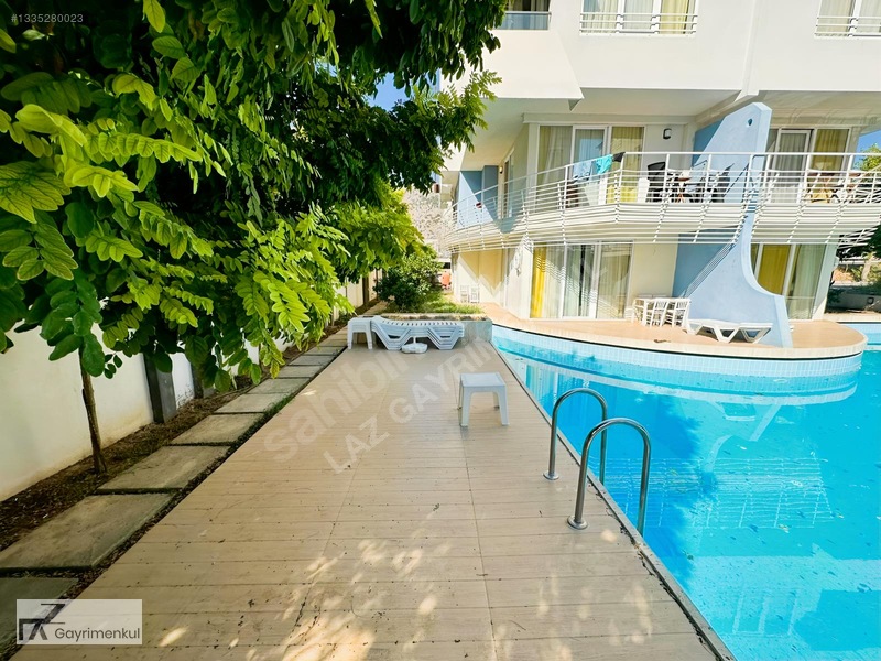 Konyaaltı Liman'da Eşyalı, Güney Cephe, Havuzlu 1+1 Satılık Dair — fotoğraf 13