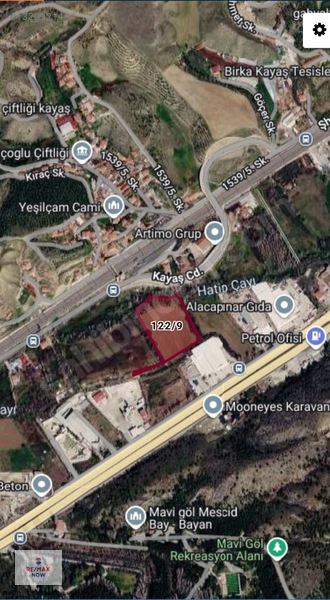 Ankarada Samsun Yolu Ve Kayaş Caddesi Arası 9088 M2 Satılık Arsa — fotoğraf 4