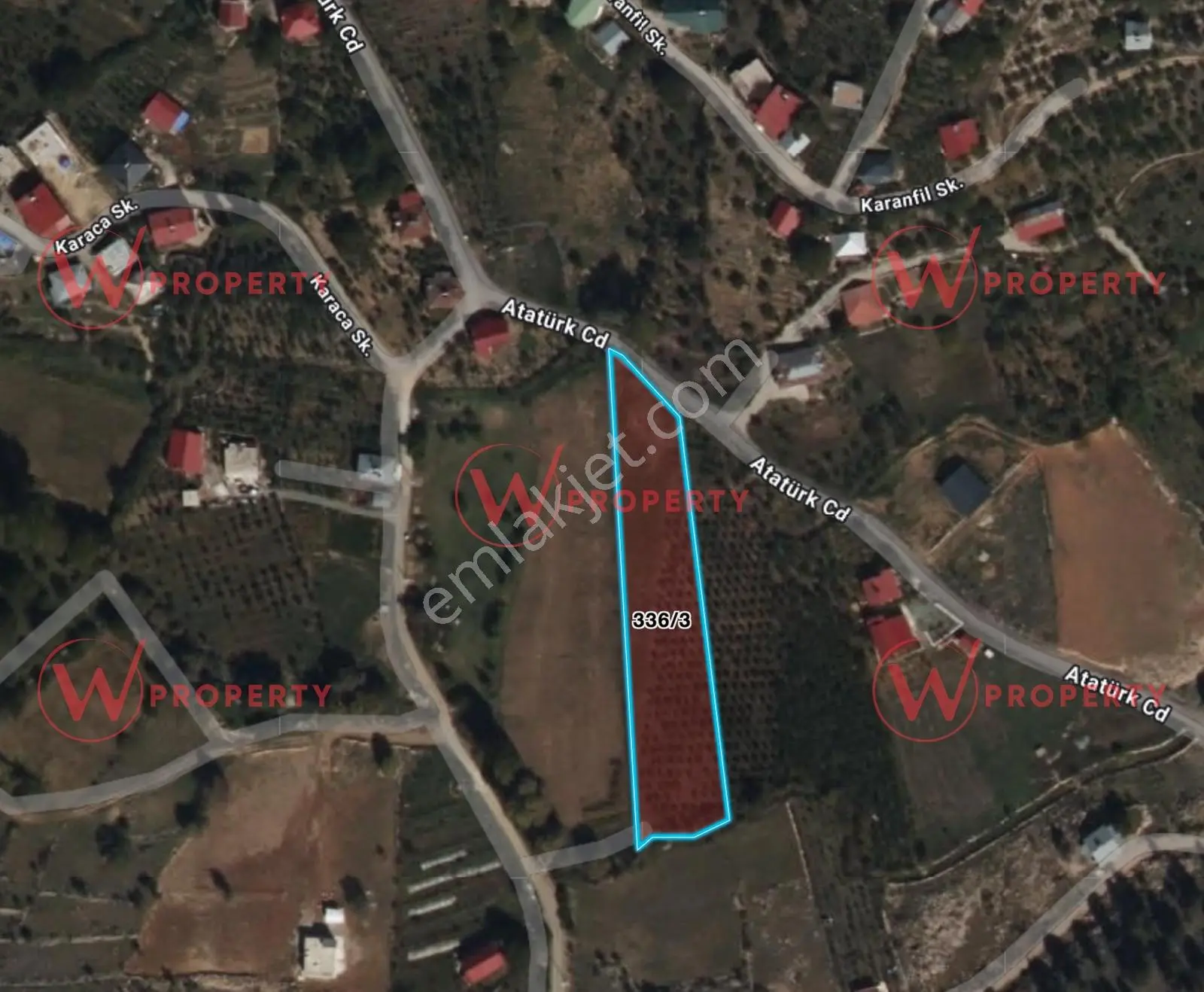 W Property'Den Arslanköy'De Kısmen Konut İmarlı 4.095 M² Arazi