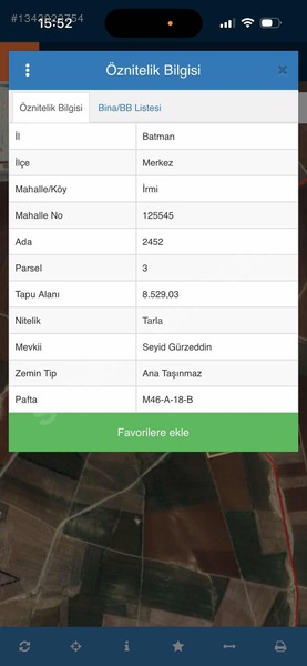 İmara Sıfır Müstakıl Tarla — fotoğraf 3