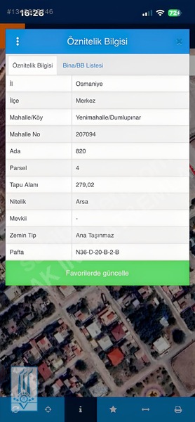 Osmaniye Kadirli Yolu Üzerinde Müstakil Arsa