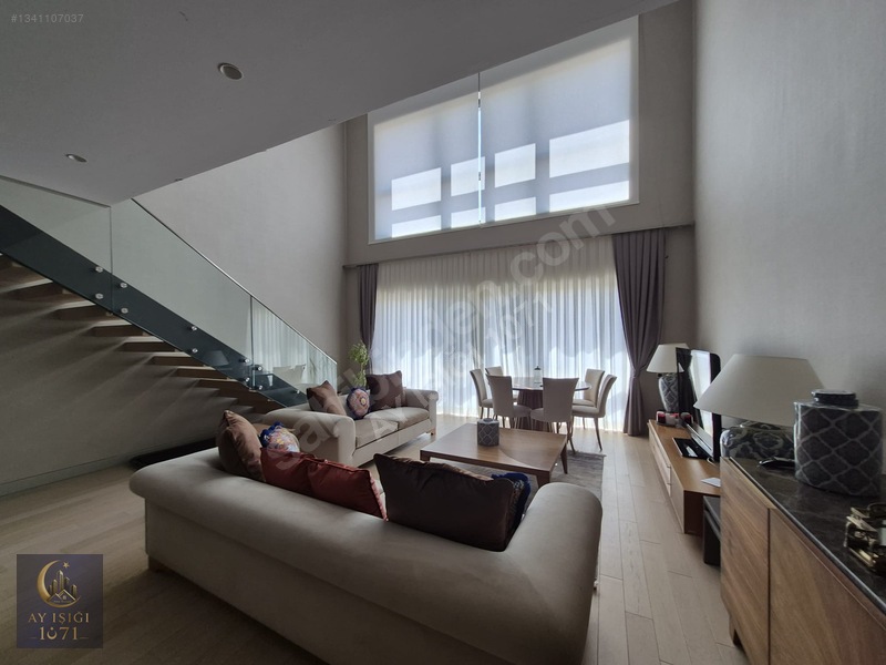 İncek Uptown Sitesi Kulede 1+1 Eşyalı Satılık Loft Daire — fotoğraf 11