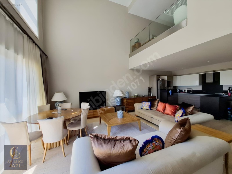 İncek Uptown Sitesi Kulede 1+1 Eşyalı Satılık Loft Daire — fotoğraf 12