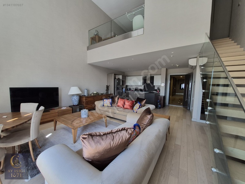 İncek Uptown Sitesi Kulede 1+1 Eşyalı Satılık Loft Daire — fotoğraf 13