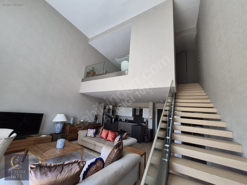 İncek Uptown Sitesi Kulede 1+1 Eşyalı Satılık Loft Daire — fotoğraf 16