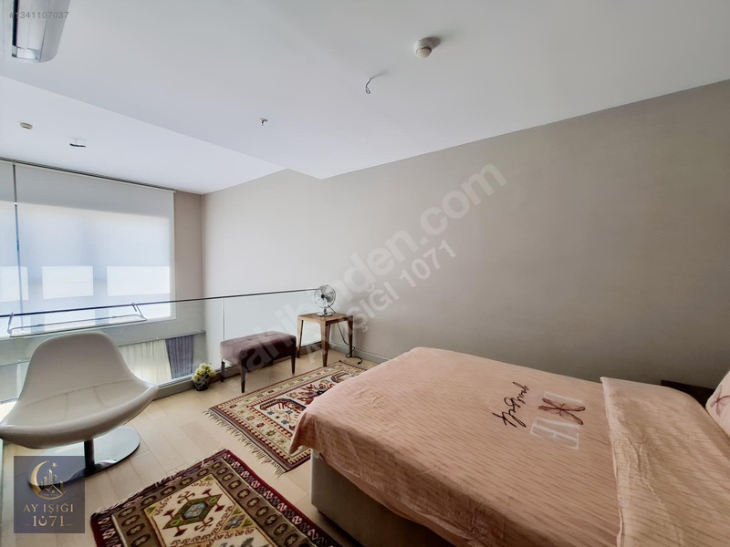 İncek Uptown Sitesi Kulede 1+1 Eşyalı Satılık Loft Daire — fotoğraf 17