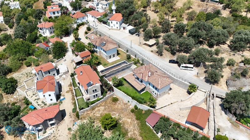 Premar Datça Emecikte Müştemilatlı Otoparklı Havuzlu Özel Villa — fotoğraf 9