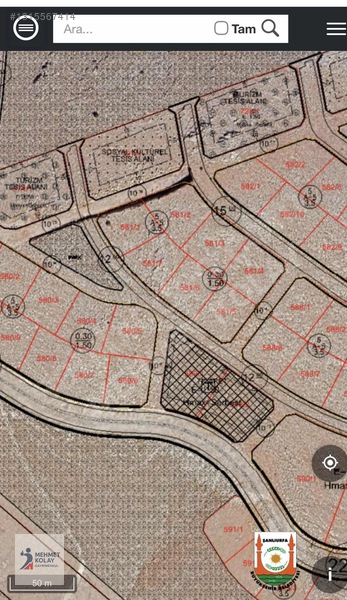 Şanlıurfa Haliliye'de Satılık Köşe Başı 1350m² İmarlı Arsa — fotoğraf 4