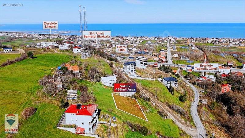 Dereköy Taşkelikte Deniz Manzaralı 466 M² Villa Arsası — fotoğraf 6