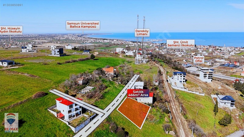Dereköy Taşkelikte Deniz Manzaralı 466 M² Villa Arsası — fotoğraf 7