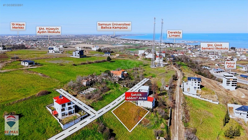 Dereköy Taşkelikte Deniz Manzaralı 466 M² Villa Arsası — fotoğraf 8