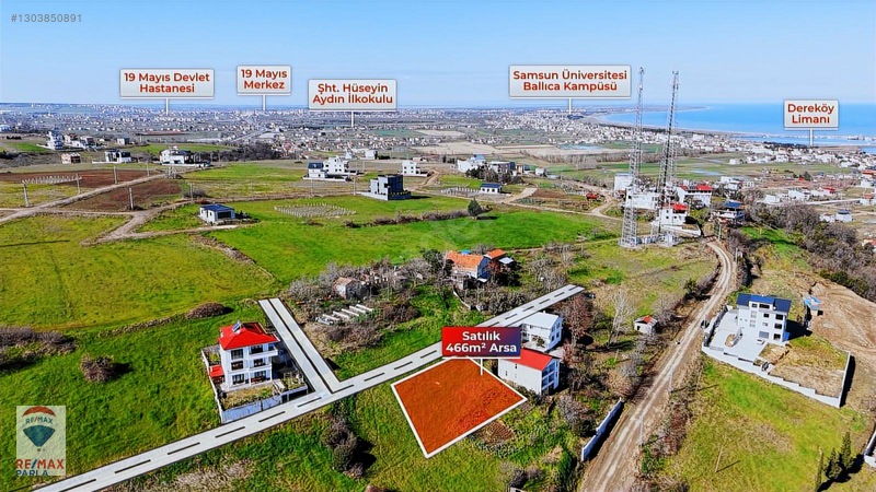 Dereköy Taşkelikte Deniz Manzaralı 466 M² Villa Arsası — fotoğraf 9
