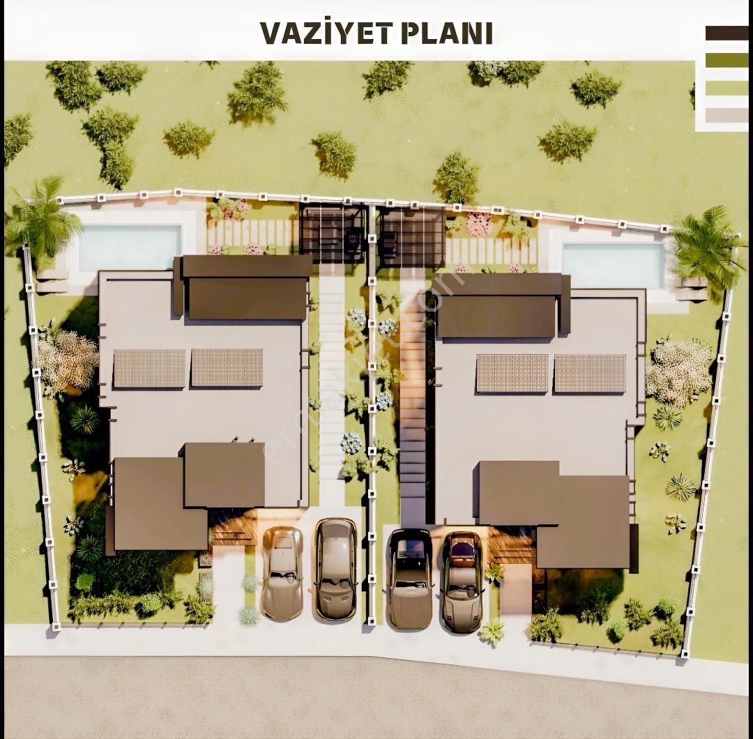 Çiftlikköyde Deniz Manzaralı 5+1 Lüks Havuzlu Saunalı Villa — fotoğraf 19