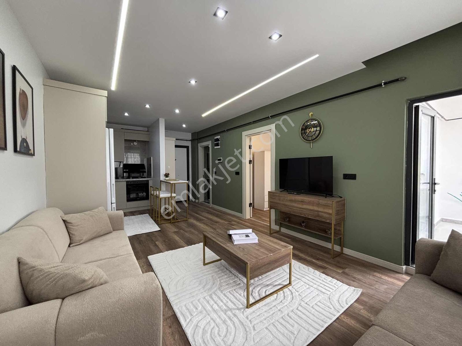 Truva/şehir Hastanesi Sıfır Arakat Fulleşyalı Lüks İşcilik 1+1 — fotoğraf 6