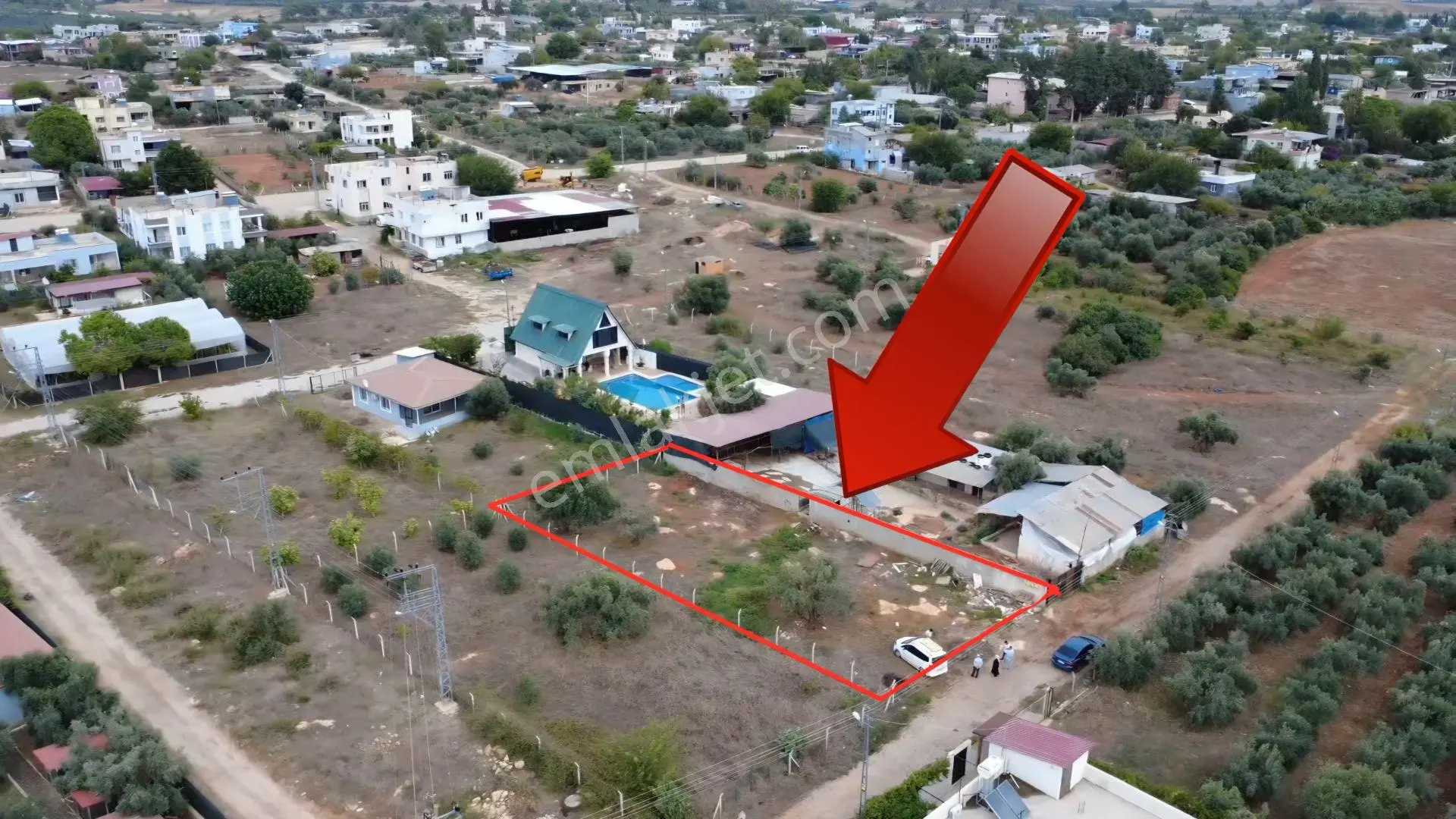 Göztepede 647 Metre Konut Yapımına Uygun Tek Tapu Arsa