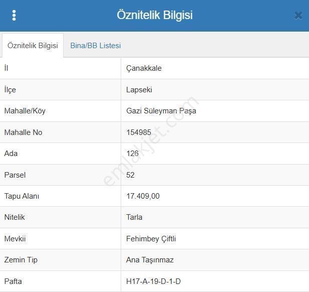 Çanakkale Lapsekı Gazı Süleyman Paşa Yatırımlık Tarla — fotoğraf 2