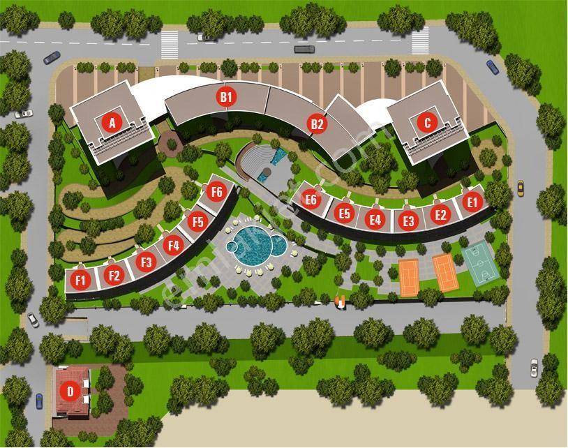 İstasyon Halkalı Divan Göl Ve Kanal Manzaralı 2 +1 Satılık Daire — fotoğraf 31