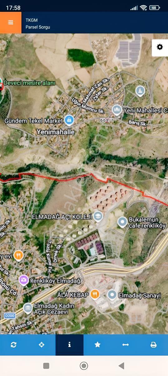 Ankara Elmadağ Yenimahallede 3 Kat İmarlı Ticari+konut Arsa — fotoğraf 2