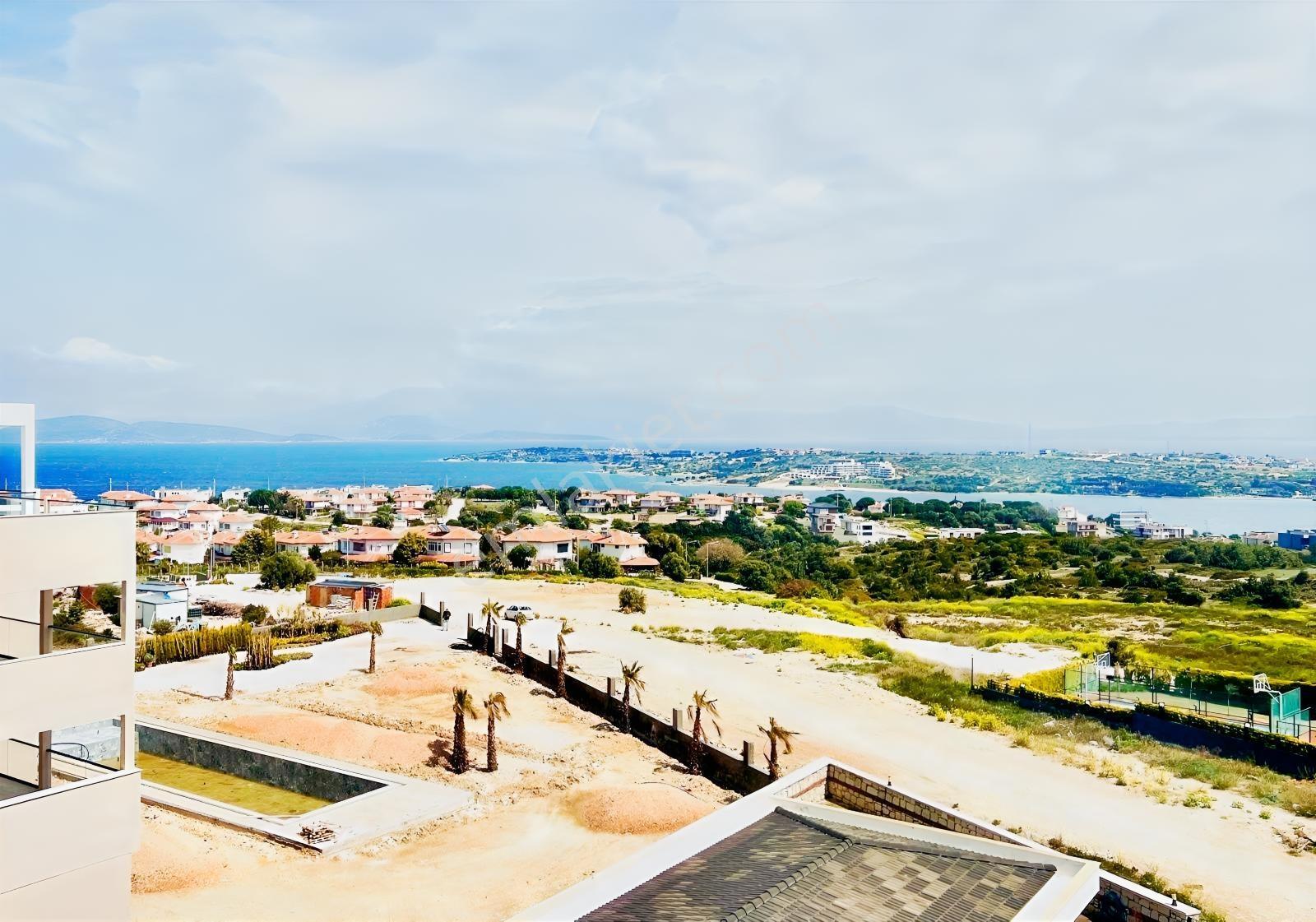 Çeşme Dalyan Da Full Deniz Manzaralı 135 M2 Teraslı Satılık 1+1 — fotoğraf 17