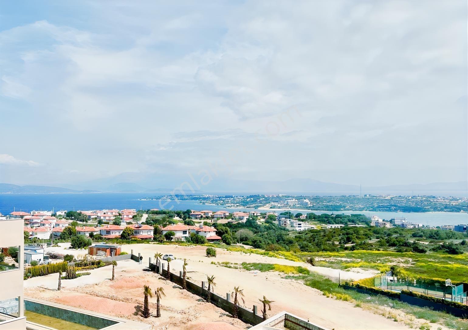 Çeşme Dalyan Da Full Deniz Manzaralı 135 M2 Teraslı Satılık 1+1 — fotoğraf 18