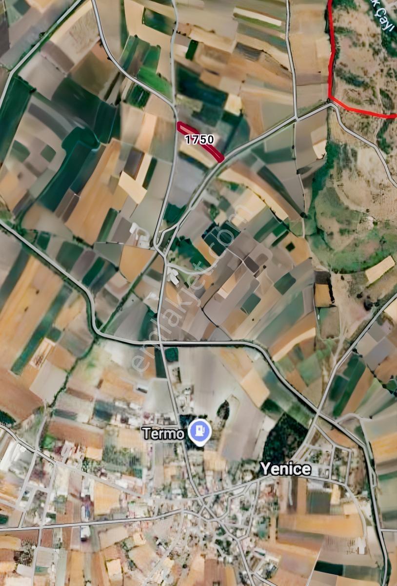 Yenice Mah. Çift Taraftan Yola Cepheli Satılık 3608 M2 Tarla — fotoğraf 2