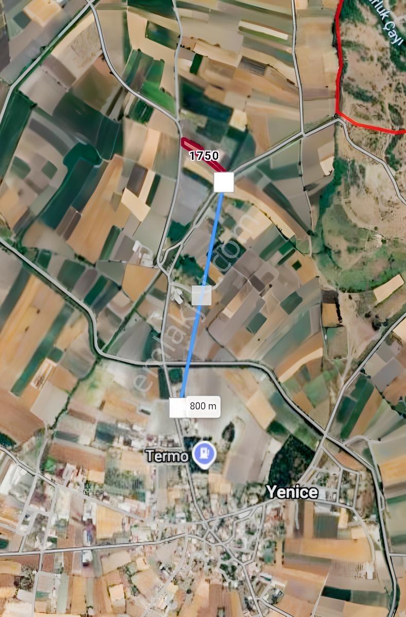 Yenice Mah. Çift Taraftan Yola Cepheli Satılık 3608 M2 Tarla — fotoğraf 3