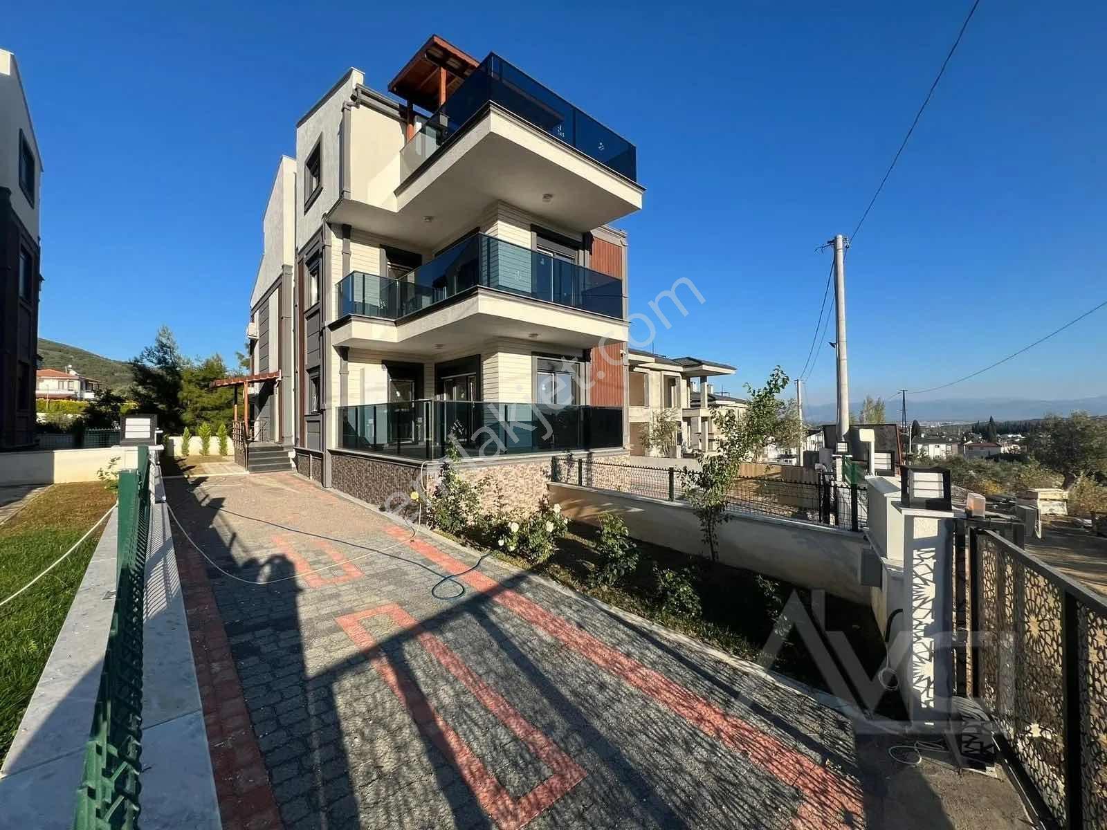 Avcı'dan Güre'de Deniz Manzaralı 3+1 Isıtma Sistemli Vills — fotoğraf 5