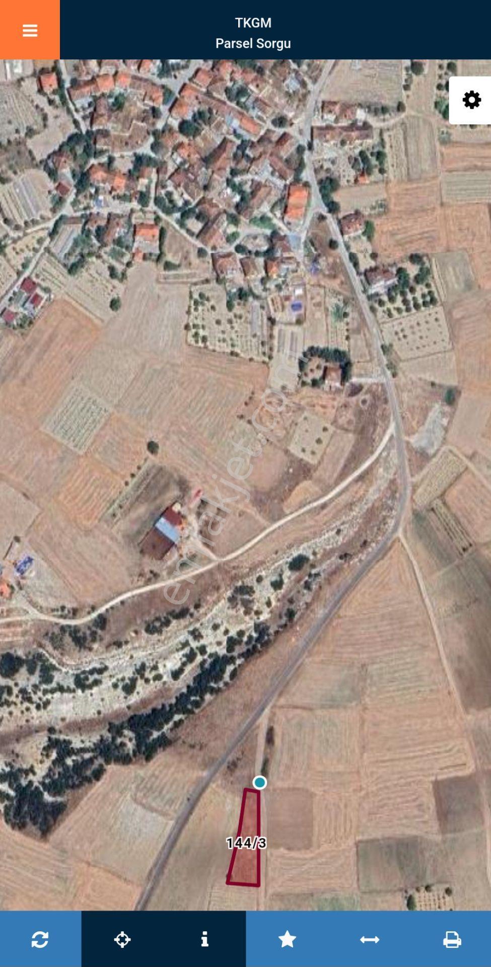 Uşak Ulubey Büyükkayalı'da 1181m² Köyiçi Kupon Arsa 944m² Konut İmarlı. Açıklamada. Tapuda Buluşuyoz — fotoğraf 5