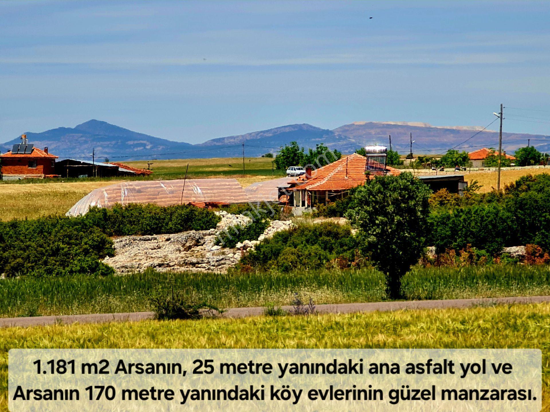 Uşak Ulubey Büyükkayalı'da 1181m² Köyiçi Kupon Arsa 944m² Konut İmarlı. Açıklamada. Tapuda Buluşuyoz — fotoğraf 13