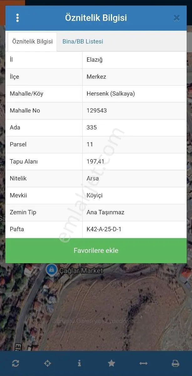 Doğukan Real Estate | Hersenk (salkaya) | Ana Yola Yakın 197m² Satılık Arsa — fotoğraf 3