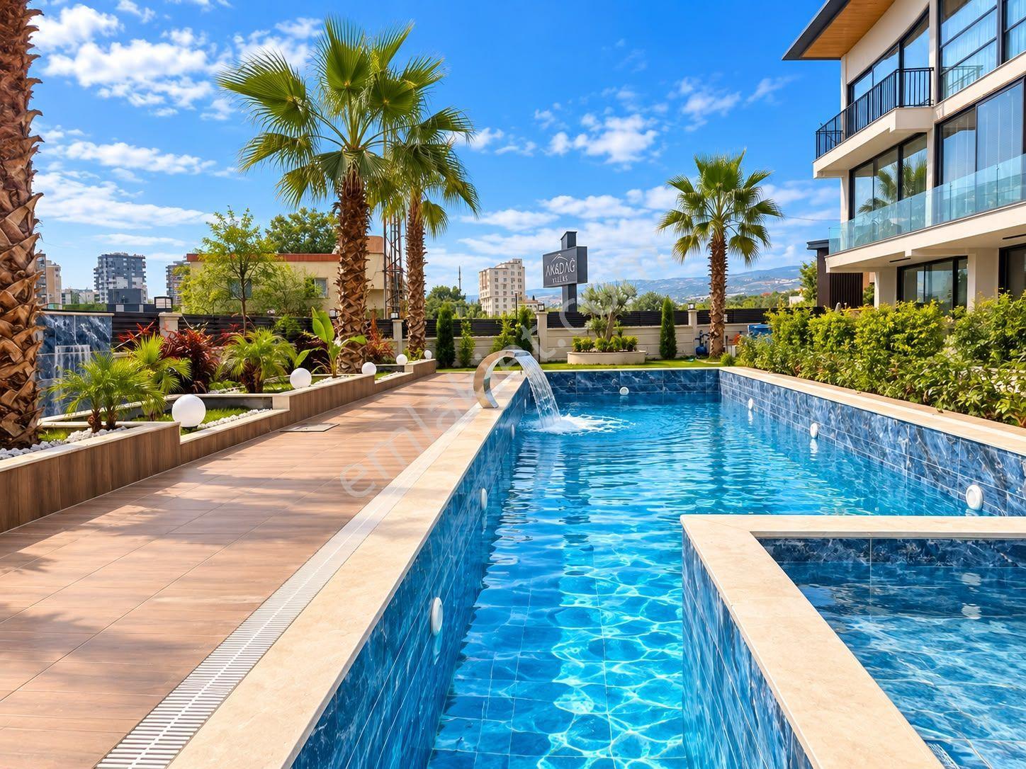 Alata'da Satılık Tripleks Villa, 4+1, 210m², Havuzlu — fotoğraf 26