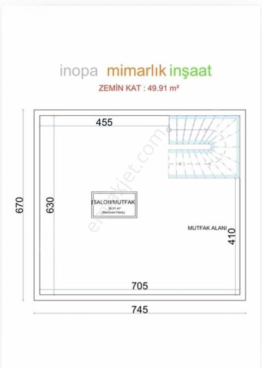 302m2 Arsa İçinde Müstakil Villa Topraktan Alım Fırsatı — fotoğraf 27