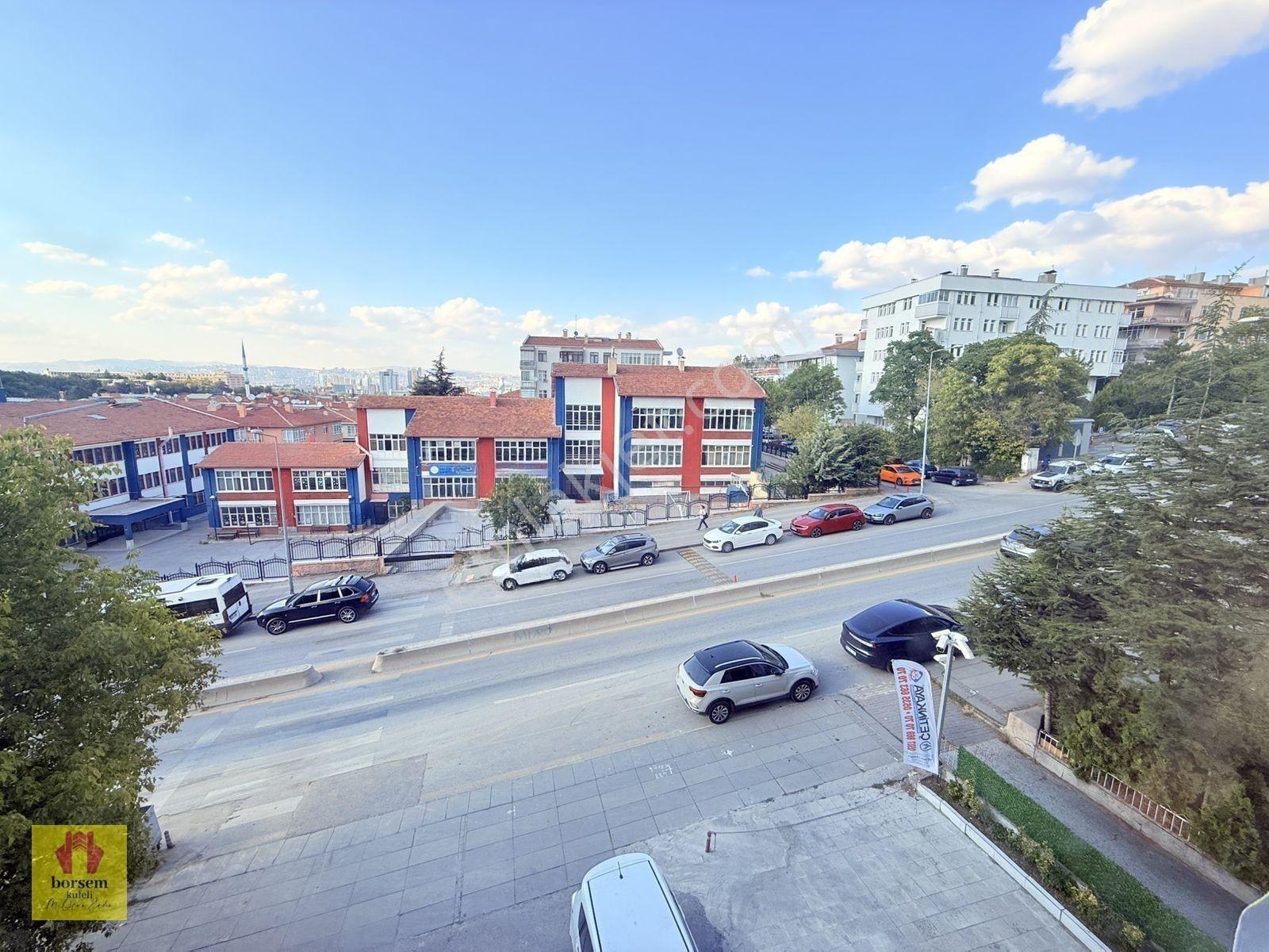 Çankaya Ayrancı Selimiye Caddesinde 3+1 Katta Otoparklı Merkezi Sistem Manzaralı...
