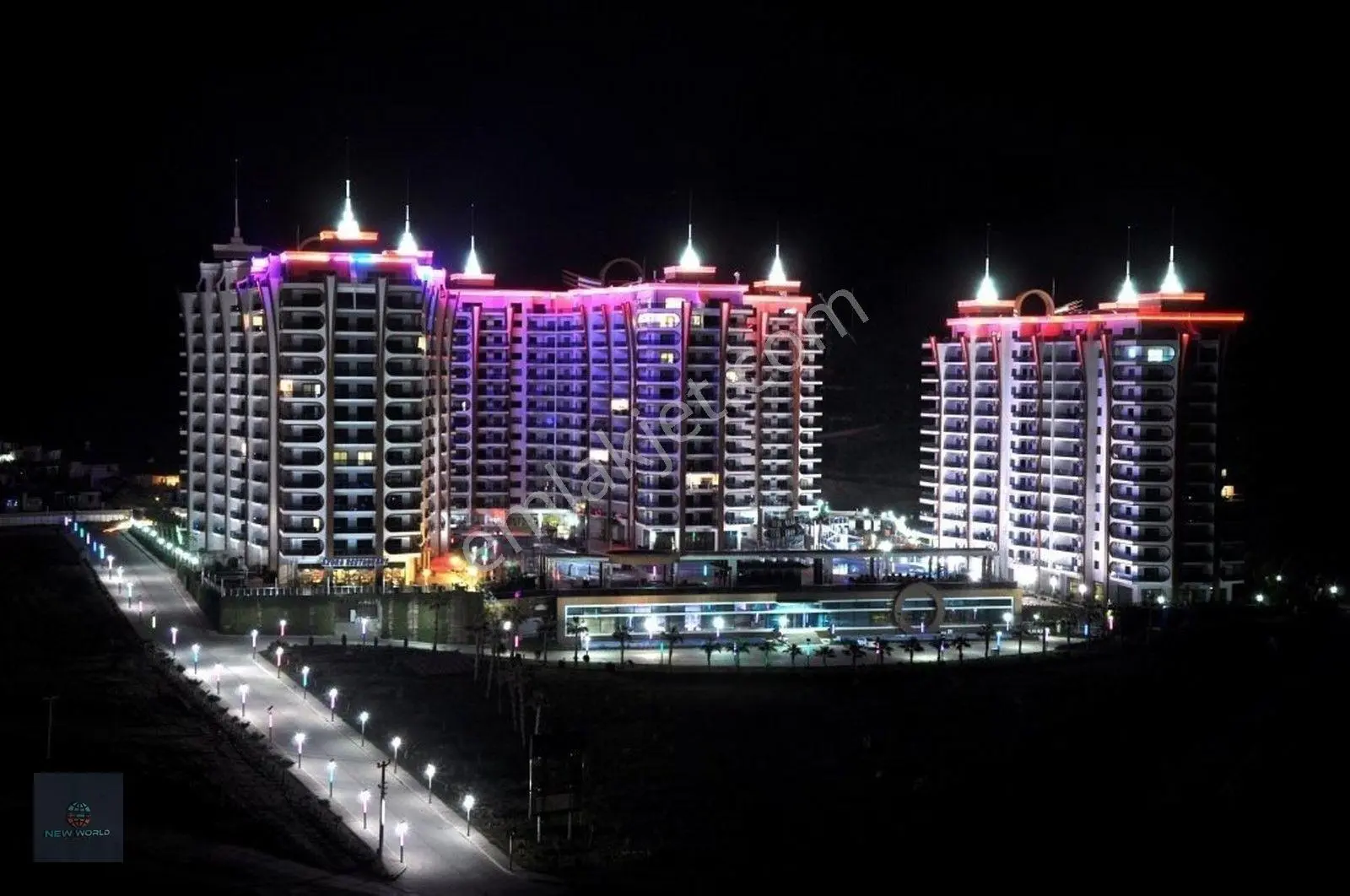 Alanya Mahmutlar Azurapark Sitesi Satılık 1+1