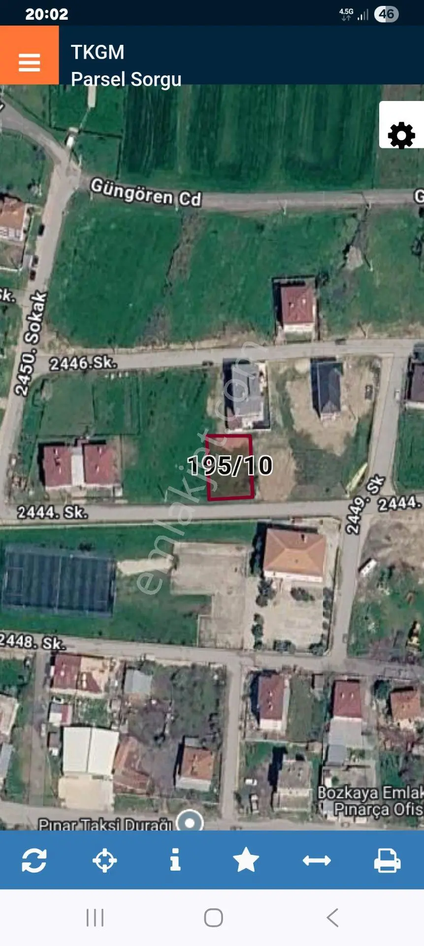 Satılık Arsa Tekirdağ Kapaklı Pınarca Mah Kartal Emlaktan