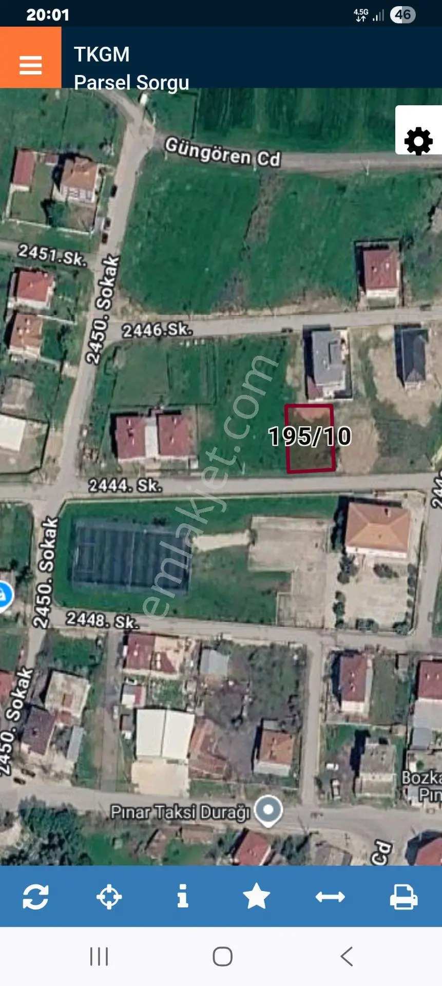 Satılık Arsa Tekirdağ Kapaklı Pınarca Mah Kartal Emlaktan — fotoğraf 3