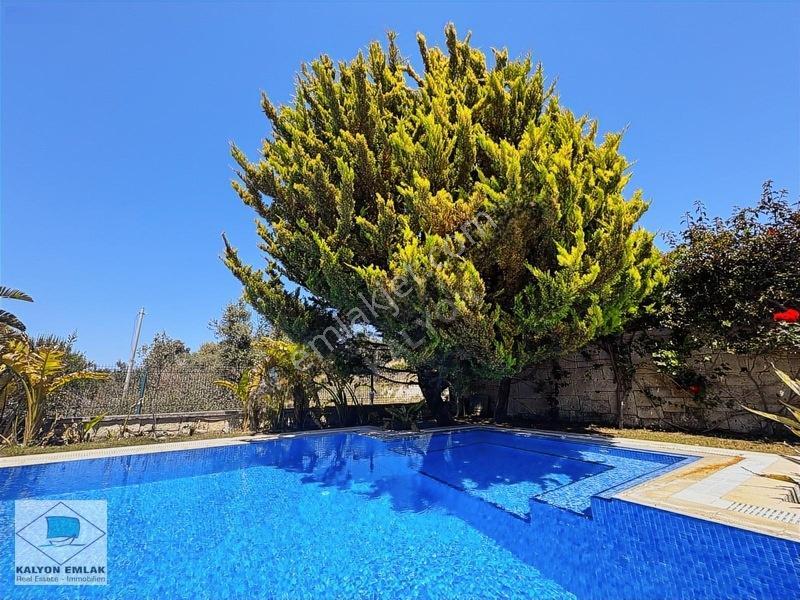 Kalyon'dan Modern Tasarımlı Ve Doğa İle İç İçe Havuzlu Villa — fotoğraf 7