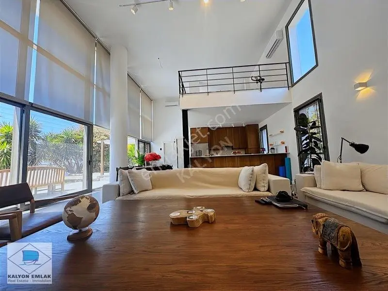 Kalyon'dan Modern Tasarımlı Ve Doğa İle İç İçe Havuzlu Villa — fotoğraf 23